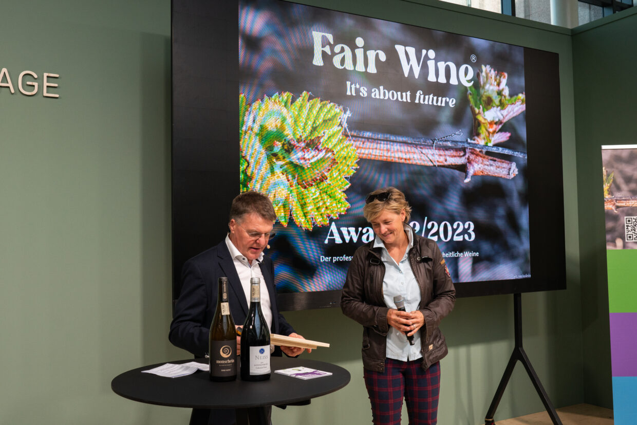 Fair Wine Award 2023 2 Preistraeger Kristin Baeder Und Hermann Pilz
