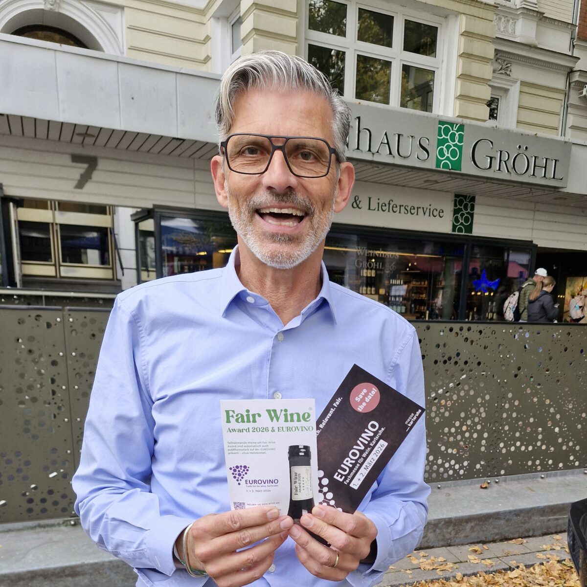 Michael Kugel Von Fair Wine Auf Der Fair Wine Roadshow 2025 In Hamburg