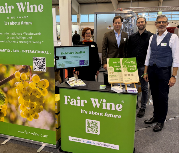 Fair Wine Stand Auf Der Austro Vin Tulln